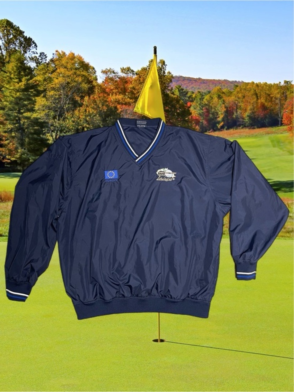 Y2K 2006 Ryder Cup Golf Embroidered Ireland X Europe Windbreaker